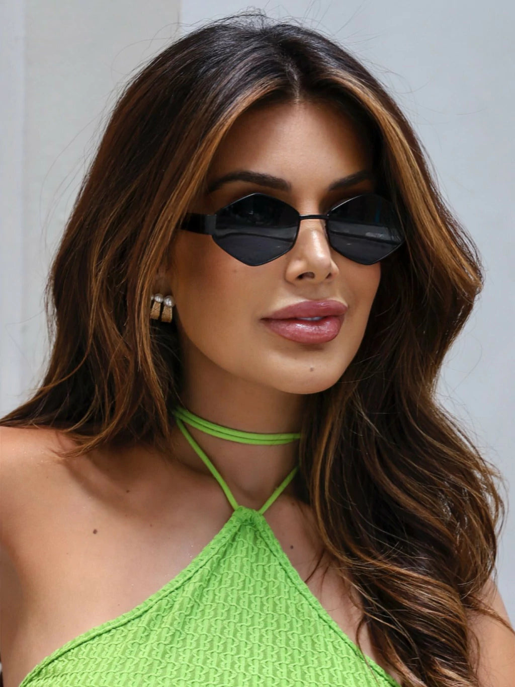 Óculos de Sol Premium Ares - Preto - Metal